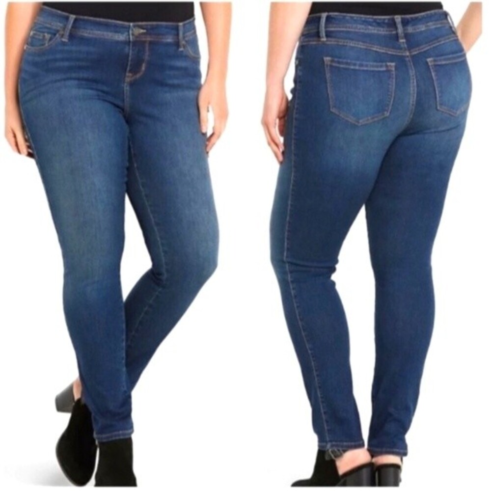 Torrid Luxe Skinny blue Jeans 16XS